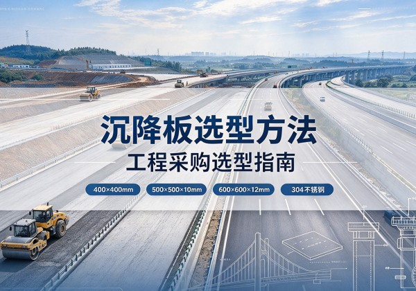 仁和沉降板选择方法